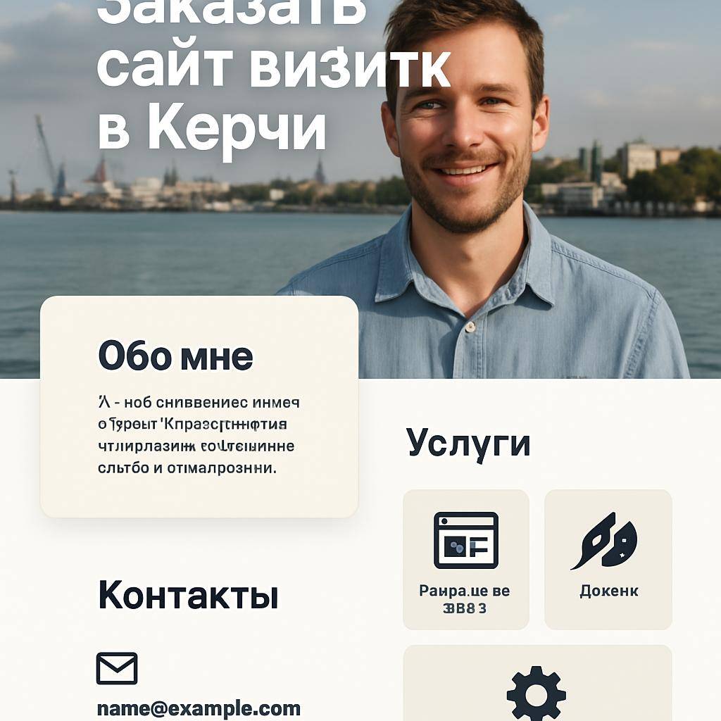 Как и где заказать сайт визитку в Керчи: советы для бизнеса